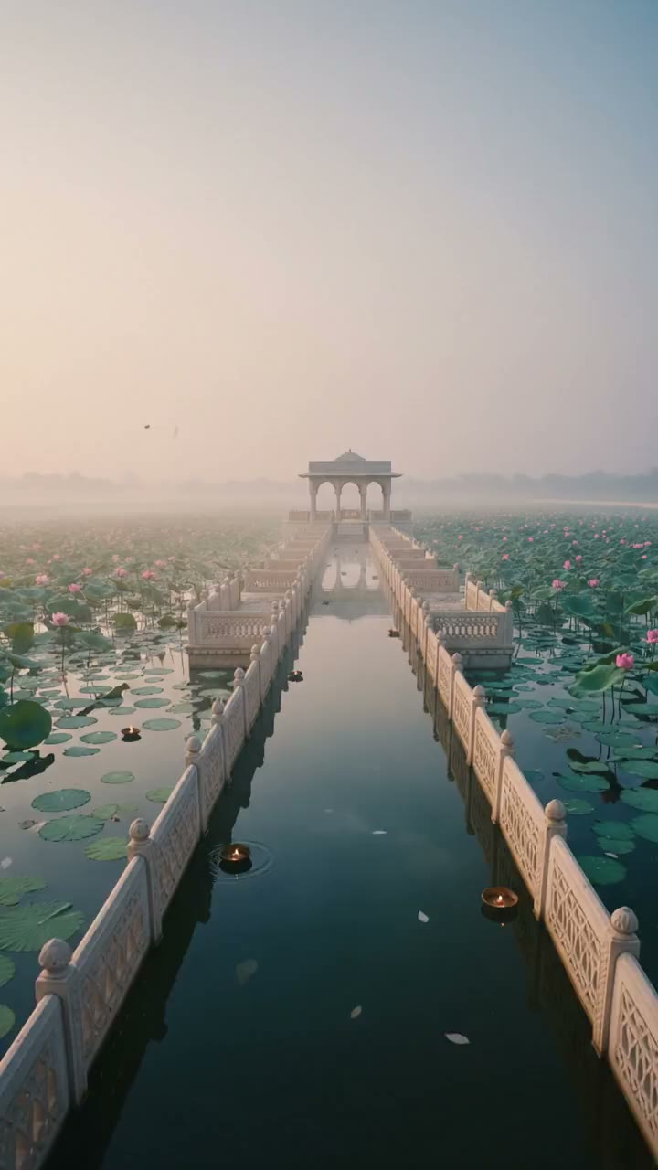 Lotus Pond Pavilion: first scene